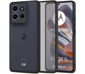 Tech-Protect MagMAT schwarz / Schutzhülle / Motorola Edge 50 Neo / Magnethalterung