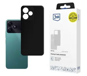 3mk Matt Case schwarz / Schutzhülle / XIAOMI POCO M6 Pro 5G