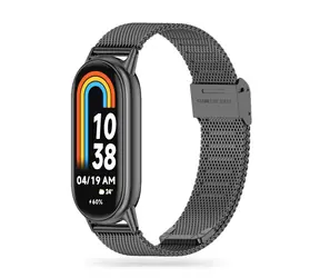 Tech-Protect Milanaise-Armband schwarz / Milanaise-Armband / für XIAOMI SMART Band 8, 8 NFC