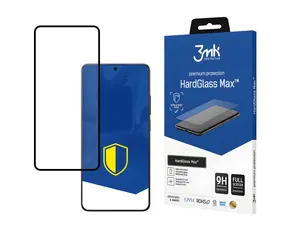 3mk HardGlass Max schwarz für XIAOMI POCO X7 Pro / Gehärtetes Glas