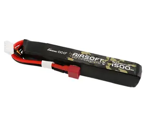 Gens Ace 1500mAh 11,1V 3S1P / LiPo-Akku für Airsoft / 25C / T-Stecker