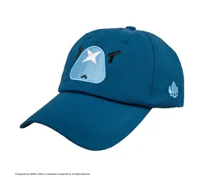 CINEREPLICAS Brawl Stars Crow Cap / Lizenziertes Design / Verstellbarer Klettverschluss