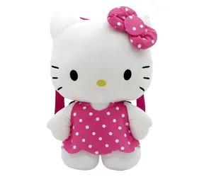 Cyp Brands Hello Kitty Rucksack pink / Plüsch / Verstellbare Träger