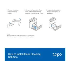TP-LINK Tapo RVA450 / Hartbodenreiniger / für Tapo RV50 Pro Omni / 500 ml