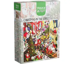YAZZ Puzzle Weihnachtsstraße / 1023 Teile / 60 x 60 cm