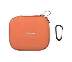 Sunnylife ON-B0102 orange / Tasche für DJI OSMO Nano / PU-Leder + EVA / Karabiner zum Aufhängen
