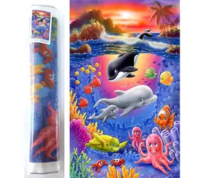 Norimpex Diamantmalerei Unterwasserwelt / 80x40 cm