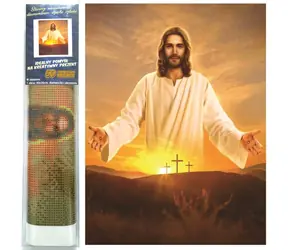 Norimpex Diamantmalerei Jesus / 30x40 cm