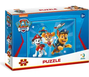 DODO Puzzle Paw Patrol: Starke Drei / 30 Teile / 27 x 20 cm
