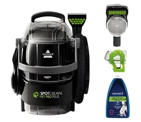 Bissell SpotClean Pet Pro 37252 schwarz / Teppichreiniger / Nass- und Trockenreinigung / 750 W