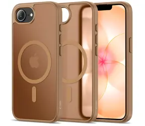 Tech-Protect BasicMag braun / Schutzhülle / Apple iPhone 16e, 17e / MagSafe