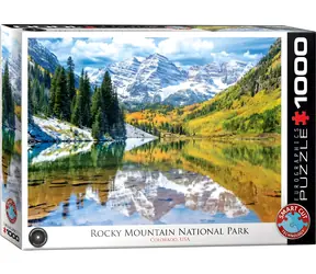 EUROGRAPHICS Puzzle Rocky Mountain Nationalpark, Colorado / 1000 Teile / 68 x 48 cm