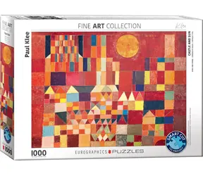 EUROGRAPHICS Puzzle Schloss und Sonne / 1000 Teile / 68 x 48 cm