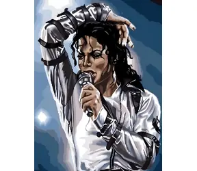 Norimpex Diamantmalerei „The King of Pop Concert“ / 30 x 40 cm