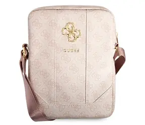 Guess 4G Big Metal Logo pink / Handytasche / 10"