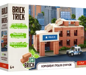 Trefl BRICK TRICK Polizeistation M Bausatz / 100 Teile