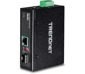 Trendnet TI-PF11SFP / Medienkonverter / SFP zu Gigabit PoE+ / 30 W / IP30 / -40~75 °C