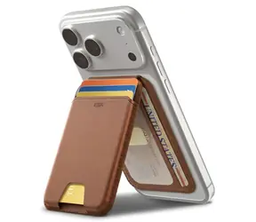 ESR Classic braun / Geldbörse mit Ständer / MagSafe / RFID-Schutz