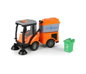 Rappa Reinigungsauto mit Sound und Licht / Auto / Schwungrad / 21 cm