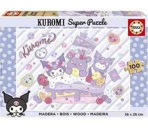 Educa Holzpuzzle Kuromi / 100 Teile