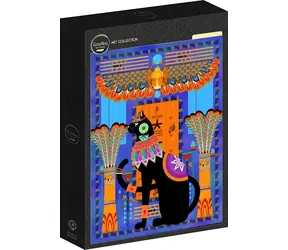 GRAPHICS Puzzle Ägyptische Katze / 1000 Teile / 47,8 x 69 cm