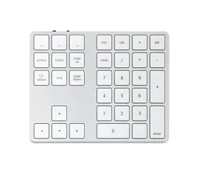 Satechi Erweiterte drahtlose Tastatur silber / Drahtlose numerische Tastatur