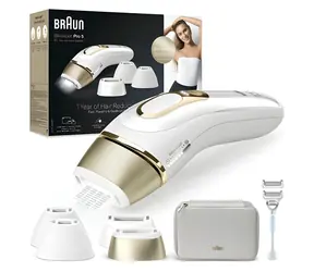 Braun Silk-expert Pro 5 PL5356 Weißgold / IPL-Epilierer / 10 Intensitätsstufen / Netzanschluss