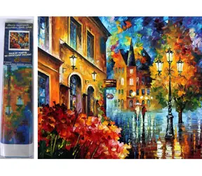 Norimpex Diamantmalerei Stadtspaziergang / 30x40 cm