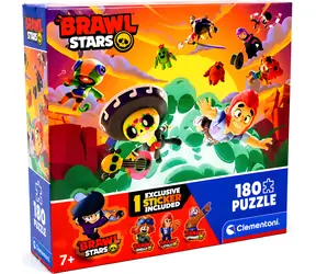 Clementoni Puzzle Brawl Stars 4 / 180 Teile / 48,5 x 33,5 cm