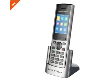 Grandstream DP730 silber-schwarz / DECT-Mobilteil / 2,4"-Farbdisplay / 2x SIP-Konten / Bluetooth / HAC