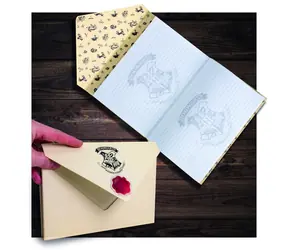 Bluesky Notizbuch mit Harry-Potter-Cover / Notizbuch / Liniert / Magnetverschluss / 22 × 15 cm