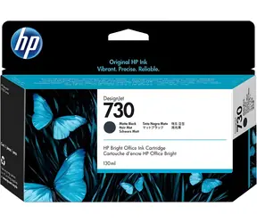 HP 730 Mattschwarz / Tintenpatrone / 130 ml / HP DesignJet T1700, T1700dr