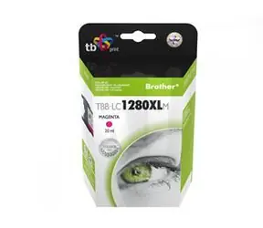 TB LC1280XLM / Tintenpatrone / kompatibel mit Brother LC1280XL / Magenta / 810 Seiten