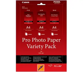 Canon PVP-201 PRO / Fotopapier / Sortiment / A4