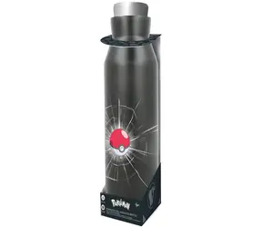 STOR Pokémon Trinkflasche / Edelstahl / Thermoskanne / 580 ml