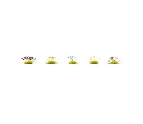 NOCH Wiesenblumen / 250 Stück / H0 (Maßstab 1:87) / ab 14 Jahren