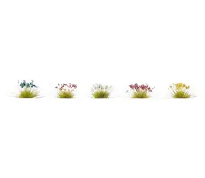 NOCH Bunte Blumen / 250 Stück / H0 (Maßstab 1:87) / ab 14 Jahren