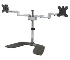 StarTech Tischhalterung für zwei Monitore / Voll beweglicher Arm / bis zu 32 Zoll / VESA 100x100 mm / Tragkraft 16 kg