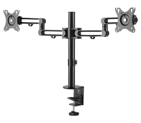 StarTech Monitorarm für 2 Monitore / Voll beweglich / bis zu 32 Zoll / Tragkraft 8 kg / Aluminium