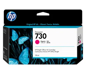 HP 730 Magenta / Tintenpatrone / 130 ml / für DesignJet T1700