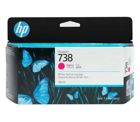 HP 738 Magenta / Tintenpatrone / DesignJet T850, T950 / 130 ml