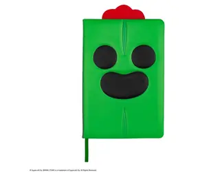 CINEREPLICAS Cover für Brawl Stars Spike Green / Hardcover / A5 / Lesezeichen