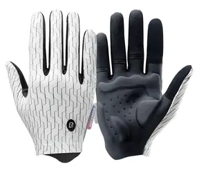Rockbros Fahrradhandschuhe weiß-schwarz XL / Handschuhe / Frühling-Sommer