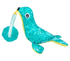 Huhubamboo Seelöwe TPR Schwimmspielzeug / Hundespielzeug / mit Wasser befüllbar