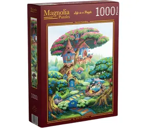 MAGNOLIA Puzzle Geheimer Garten / 1000 Teile / 48 x 68 cm
