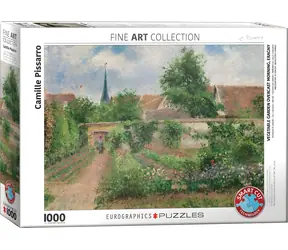 EUROGRAPHICS Puzzle Gemüsegarten in Eragny / 1000 Teile / 67,6 × 48,9 cm