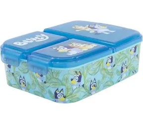 STOR Multi-Snackbox Bluey / Snackbox / 3 Fächer / BPA-frei