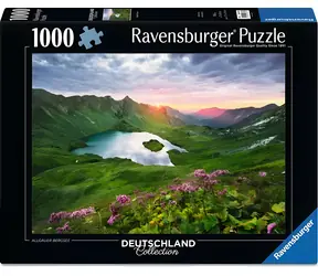 Ravensburger Puzzle Bergsee im Allgäu / 1000 Teile / 70 x 50 cm