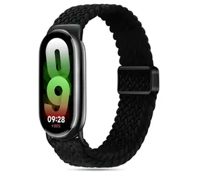 Tech-Protect NylonMag Armband schwarz / Armband / Nylon / XIAOMI SMART Band 8, 8 NFC, 9, 9 NFC