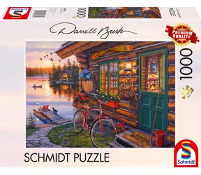Schmidt Puzzle Cottage am See / 1000 Teile / ab 12 Jahren